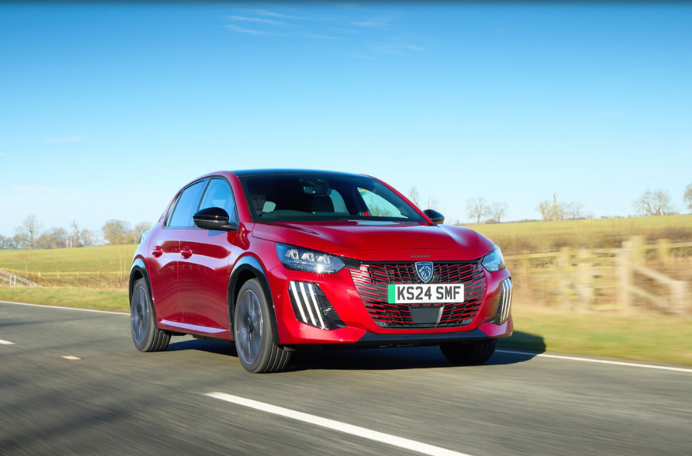peugeot 208 red uk